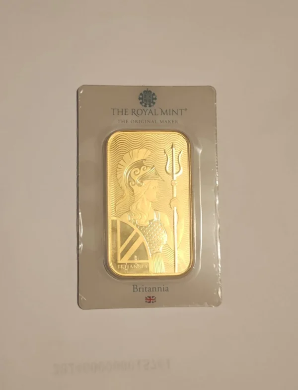 GOLD bullion The Royal Mint 100g