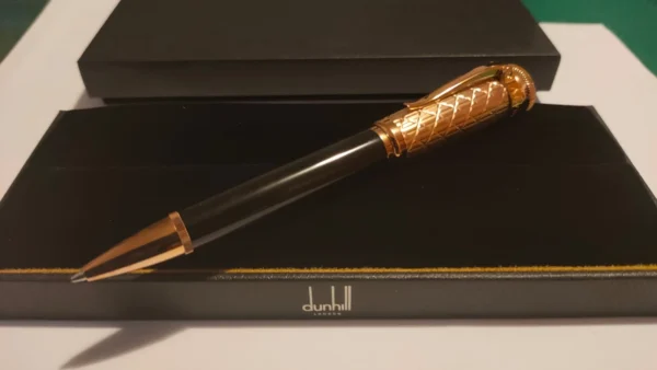 Dunhill Gold Rose Ballpoint Pen