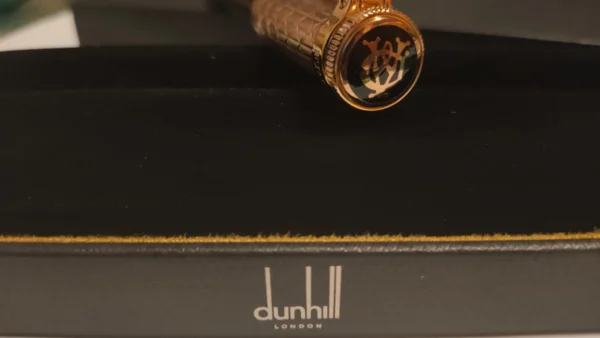 Dunhill Gold Rose Ballpoint Pen