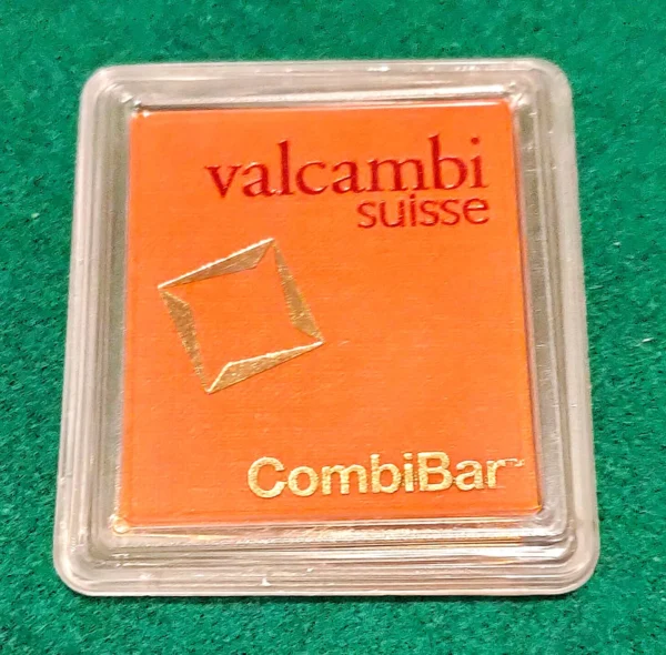 Valcambi 20 x 1g Combibar
