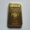 Heraeus Gold Bullion 100g