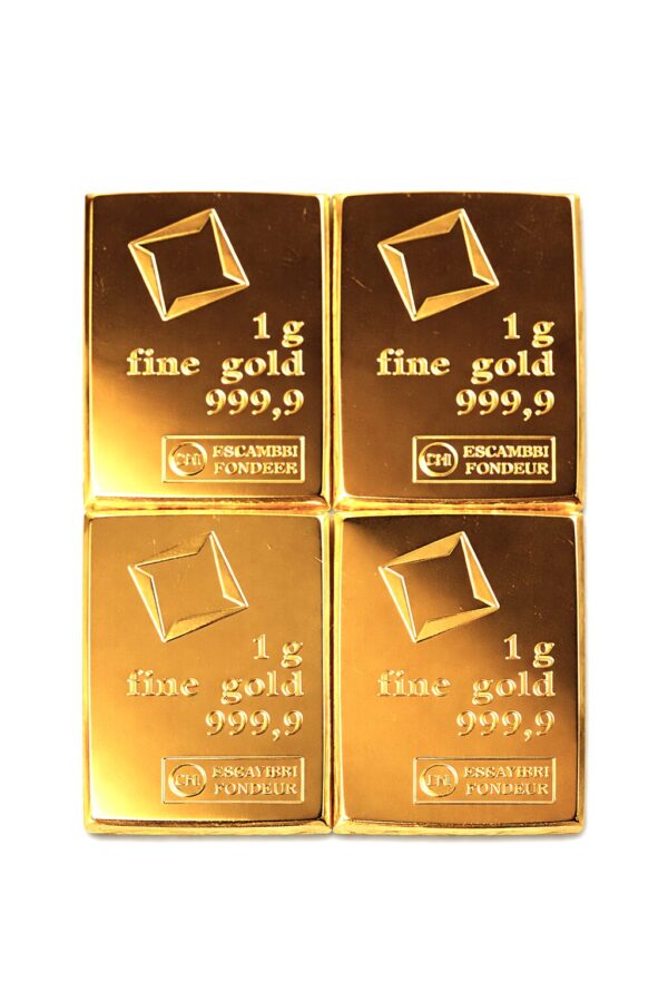 Valcambi Combibar 4 x 1g