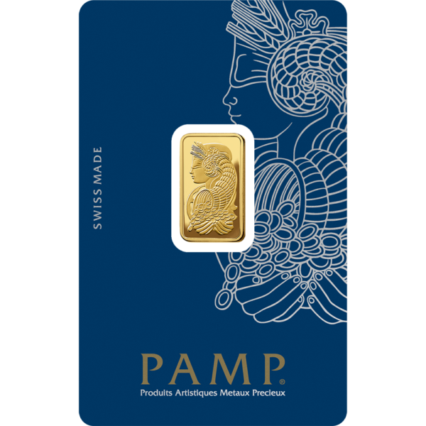 GOLD bullion 5g PAMP