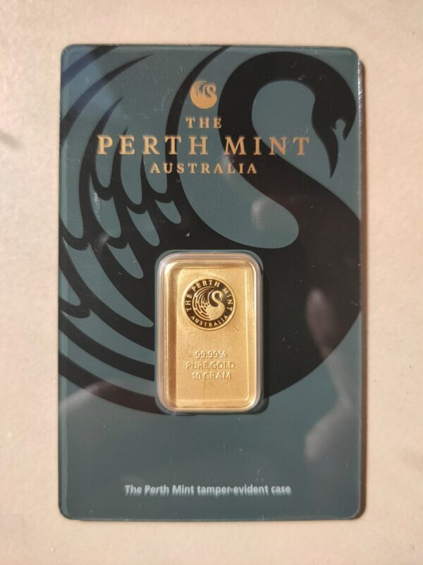 GOLD bullion 10g - The Perth Mint Australia