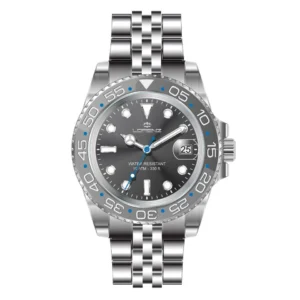 LORENZ Men's Watch Luminous Grey 26122LL