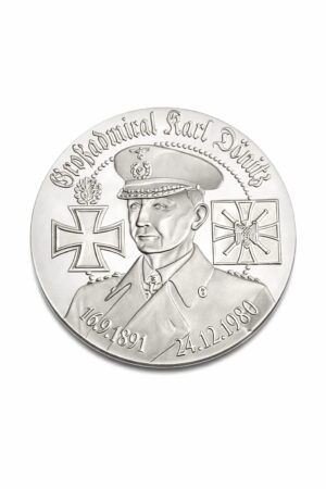 Silver German Commemorative Coin – Karl Dönitz