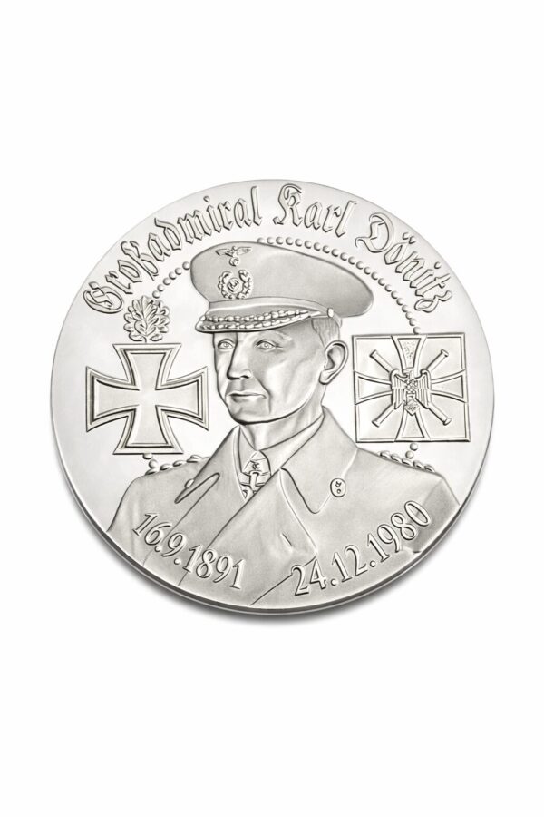 Silver German Commemorative Coin – Karl Dönitz