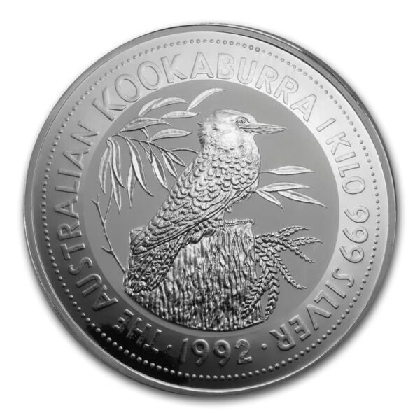 Kookaburra_Silver coin 1992 1kg Kookaburra_Silver-coin-1992-1kg