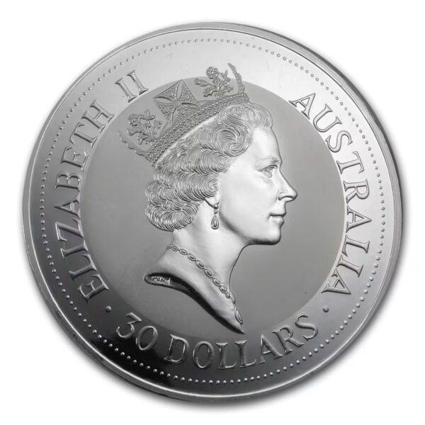 Kookaburra_Silver coin 1992 1kg Kookaburra_Silver-coin-1992-1kg